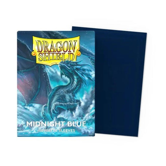 Dragon Shield Standard Matte Sleeves Midnight Blue - Cartoncito Cards