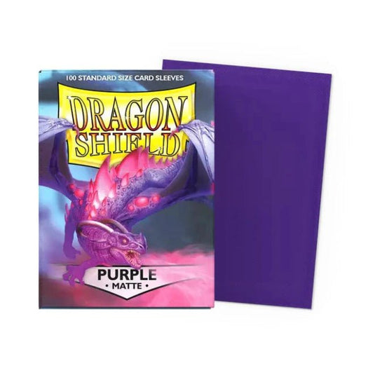 Dragon Shield Standard Matte Sleeves Purple - Cartoncito Cards
