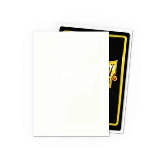 Dragon Shield Standard Matte White - Cartoncito Cards