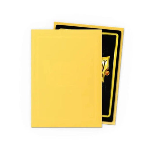 Dragon Shield Standard Matte Yellow - Cartoncito Cards
