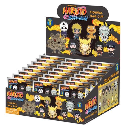 Naruto: Shippuden Series 8 3D Foam Bag Clip