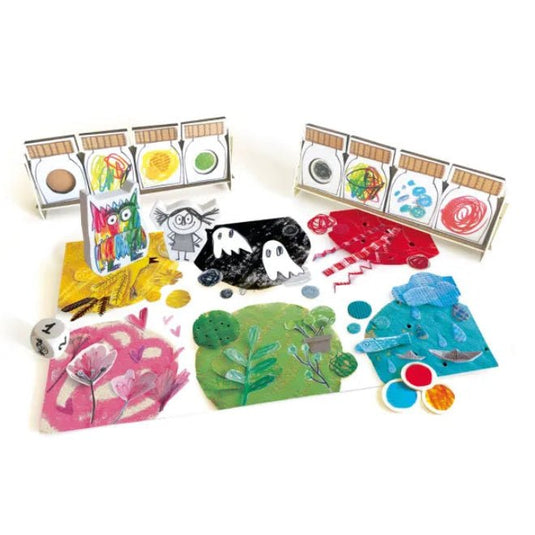 El Monstruo de Colores - Cartoncito Cards