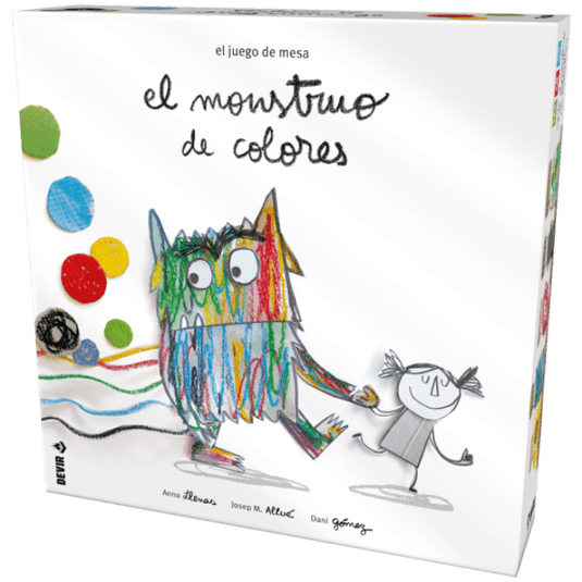 El Monstruo de Colores - Cartoncito Cards