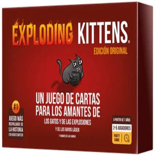 Exploding Kittens (En Español) - Cartoncito Cards