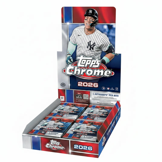 Topps 2026 Chrome Baseball MLB Hobby Box