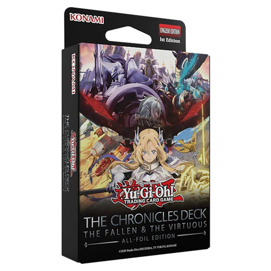 Yu-Gi-Oh! The Chronicles Deck Structure Deck The Fallen & The Virtuous All-Foil Edition