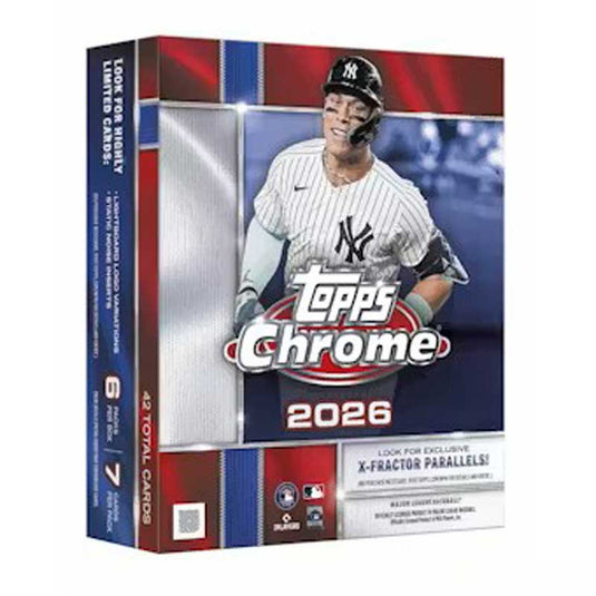 Topps Chrome Baseball 2026 Value Box