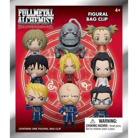 Fullmetal Alchemist: Brotherhood 3D Foam Bag Clip - Cartoncito Cards