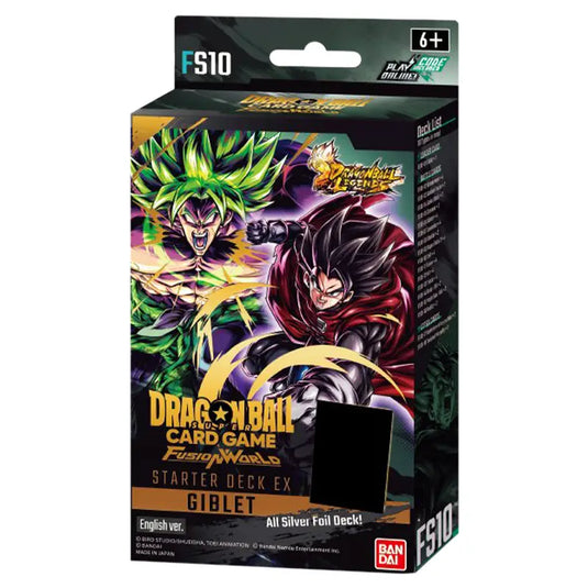 Dragon Ball Super Card Game Starter Deck Fusion World Giblet FS10