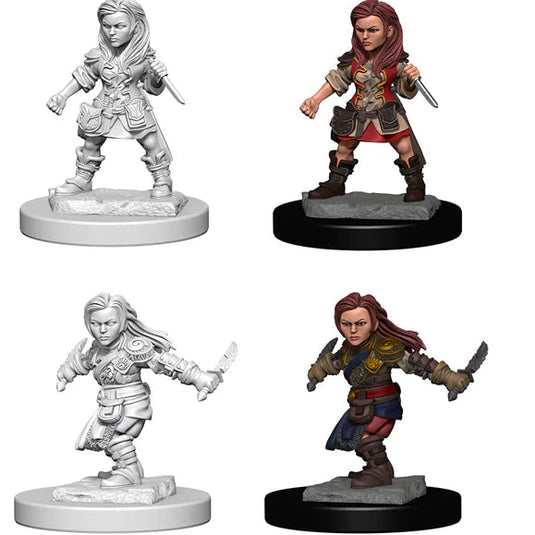 D&D Nolzur's Marvelous Unpainted Minis: W1 Female Halfling Rogue