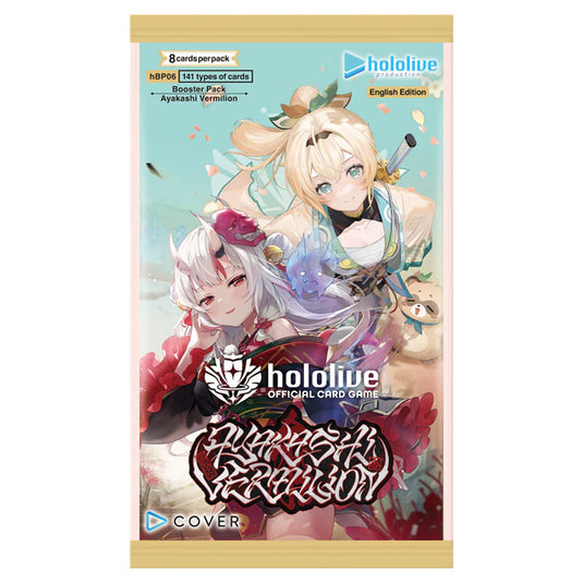 Hololive Official Card Game Ayakashi Vermilion Booster Box