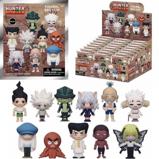 Hunter x Hunter Series 4 3D Foam Bag Clip - Cartoncito Cards