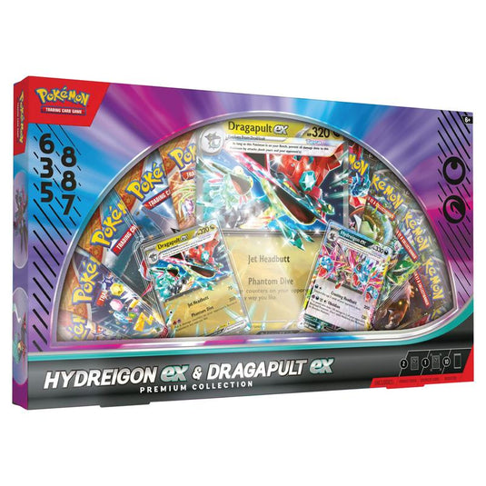 Pokemon Hydreigon ex & Dragapult ex Premium Collection