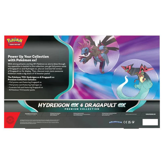 Pokemon Hydreigon ex & Dragapult ex Premium Collection