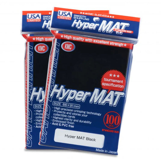 KMC Hyper Mat 100ct Black