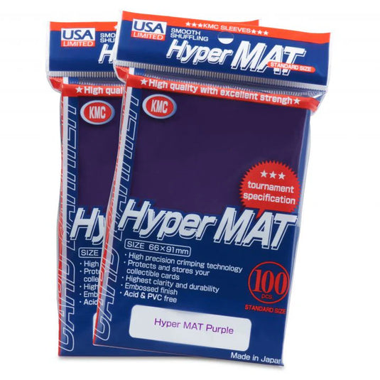 KMC Hyper Mat 100ct Purple