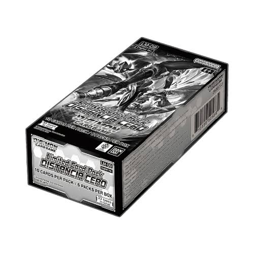 Digimon Card Game LM09 Limited Card Pack Distancia Cero 6 Packs