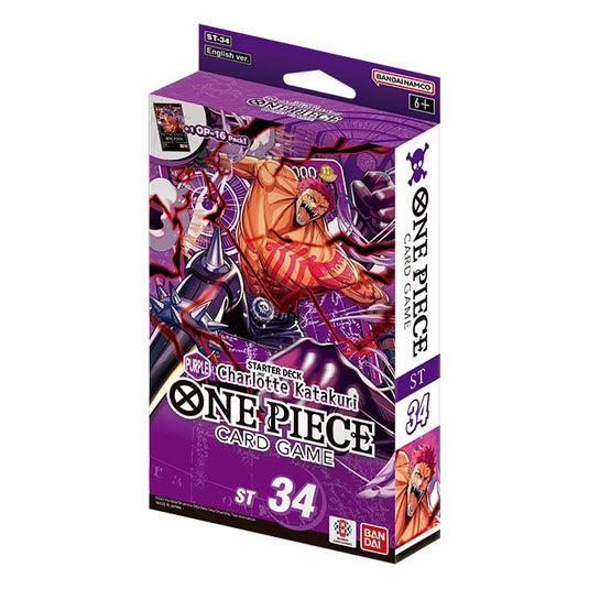 One Piece Card Game Starter Deck PURPLE Charlotte Katakuri ST-34