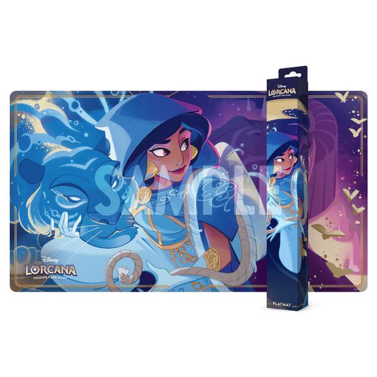 Disney Lorcana Whispers in the Well Jasmine Steady Strategist Playmat
