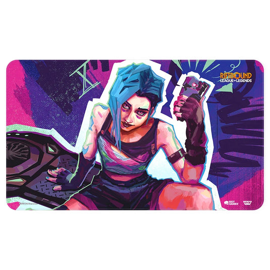 Riftbound League of Legends TCG Playmat Jinx