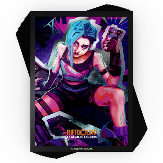Riftbound League of Legends TCG Sleeves Jinx