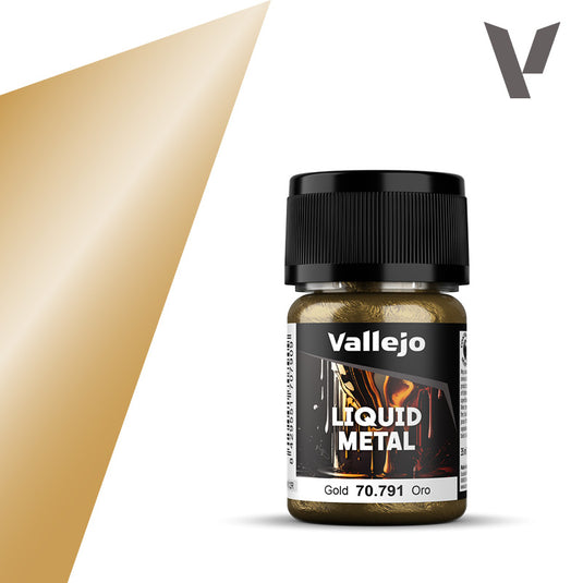 Vallejo Liquid Metal Oro 70.791