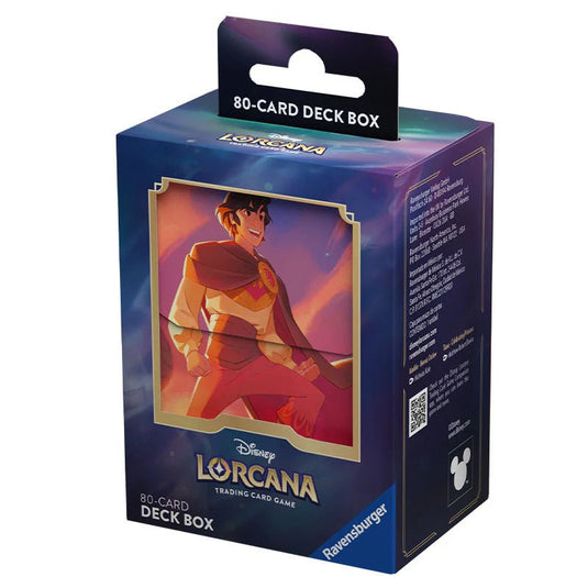 Lorcana Aladdin Deck Box - Cartoncito Cards