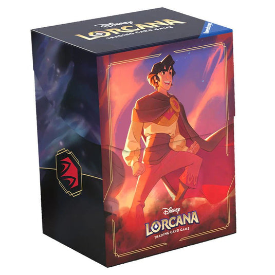 Lorcana Aladdin Deck Box - Cartoncito Cards