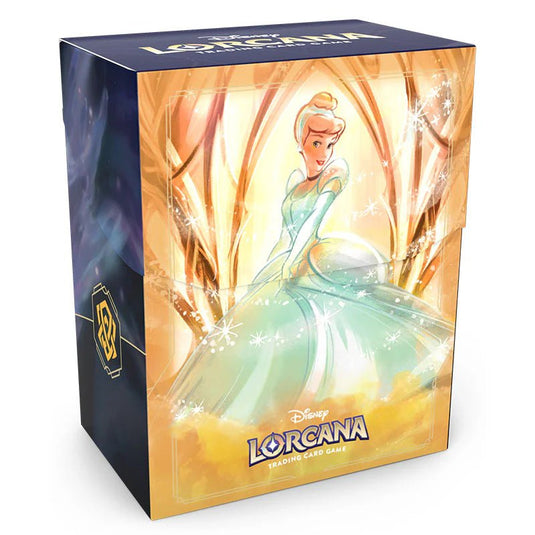 Lorcana Cinderella Deck Box - Cartoncito Cards
