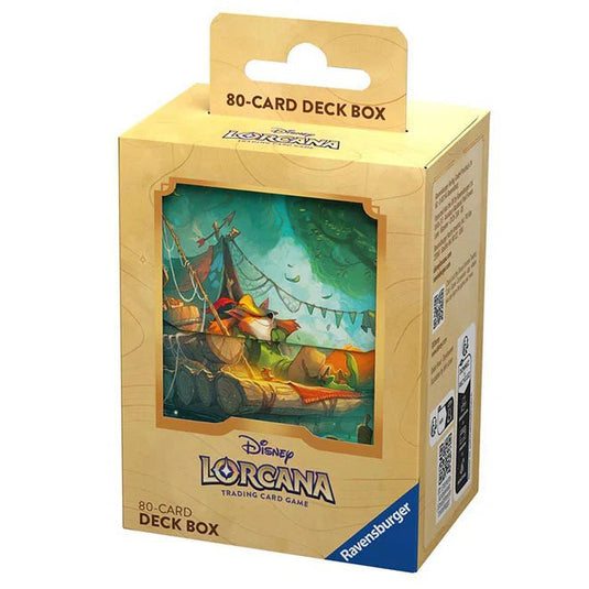 Lorcana Robin Hood Deck Box - Cartoncito Cards