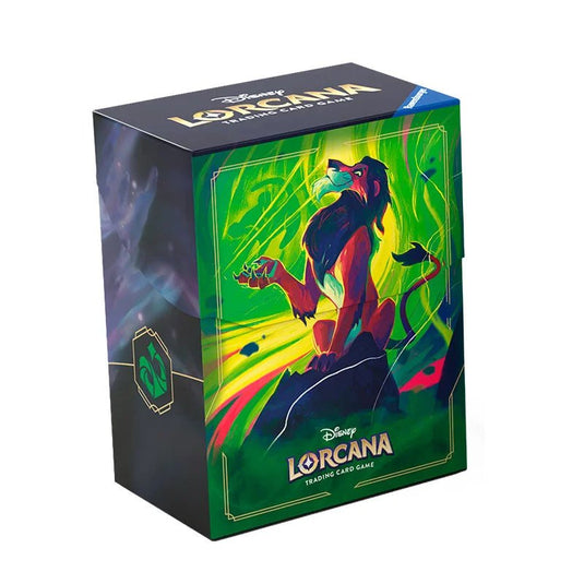 Lorcana Scar Deck Box - Cartoncito Cards