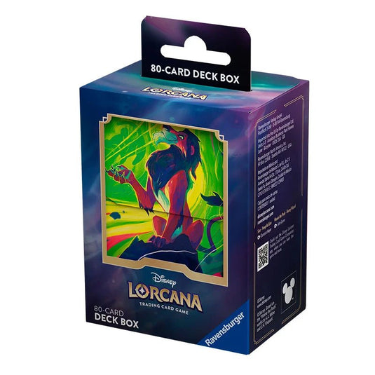 Lorcana Scar Deck Box - Cartoncito Cards