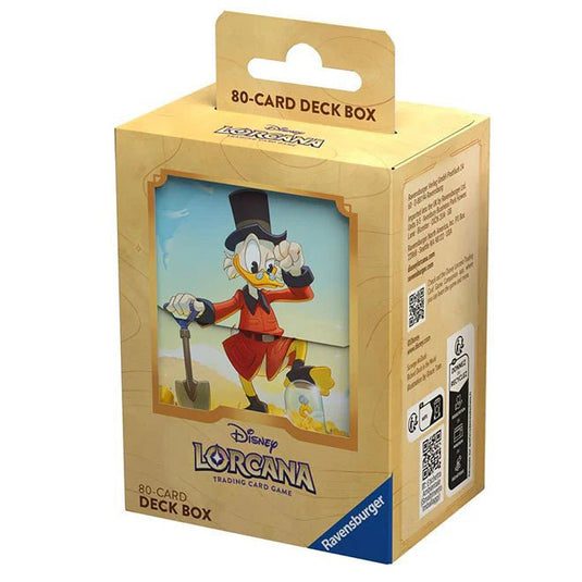 Lorcana Scrooge McDuck Deck Box - Cartoncito Cards