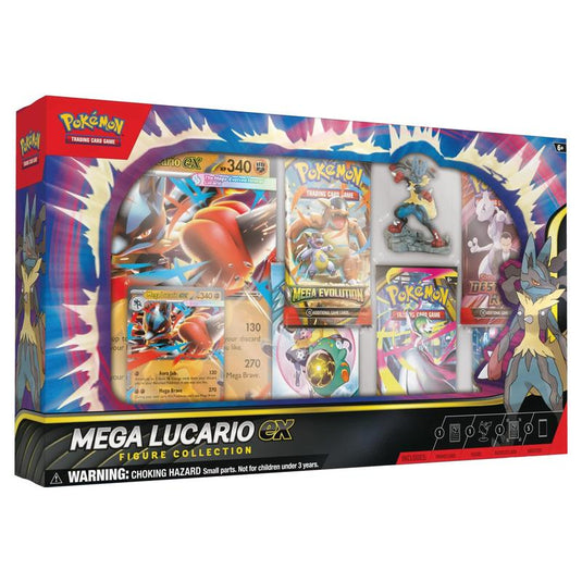 Pokemon Scarlet & Violet Mega Lucario ex Premium Figure Collection