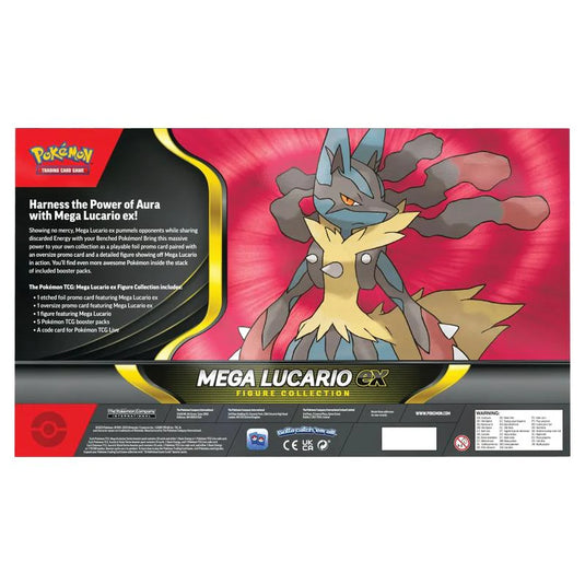 Pokemon Scarlet & Violet Mega Lucario ex Premium Figure Collection