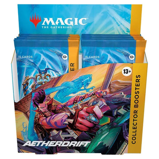 Magic The Gathering Aetherdrift Collector Booster Box - Cartoncito Cards