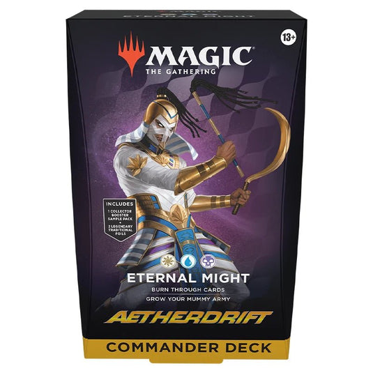 Magic The Gathering Aetherdrift Commander Deck Eternal Might - Cartoncito Cards