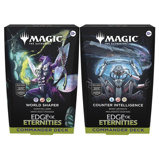 Magic The Gathering Edge of Eternities Commander Deck Bundle - Cartoncito Cards