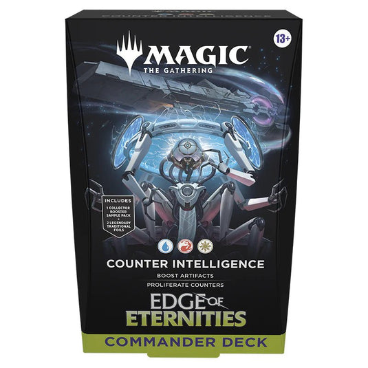 Magic The Gathering Edge of Eternities Commander Deck Counter Intelligence - Cartoncito Cards
