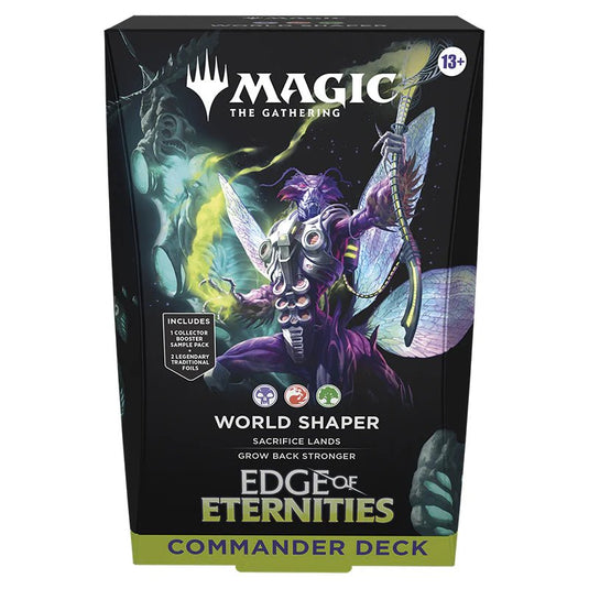 Magic The Gathering Edge of Eternities Commander Deck World Shaper - Cartoncito Cards