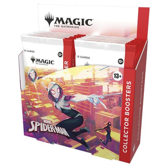 Magic The Gathering Marvel's Spider - Man Collector Booster Box - Cartoncito Cards