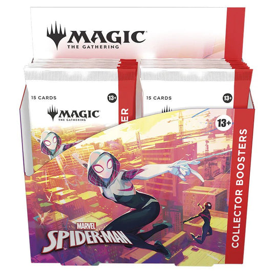 Magic The Gathering Marvel's Spider - Man Collector Booster Box - Cartoncito Cards