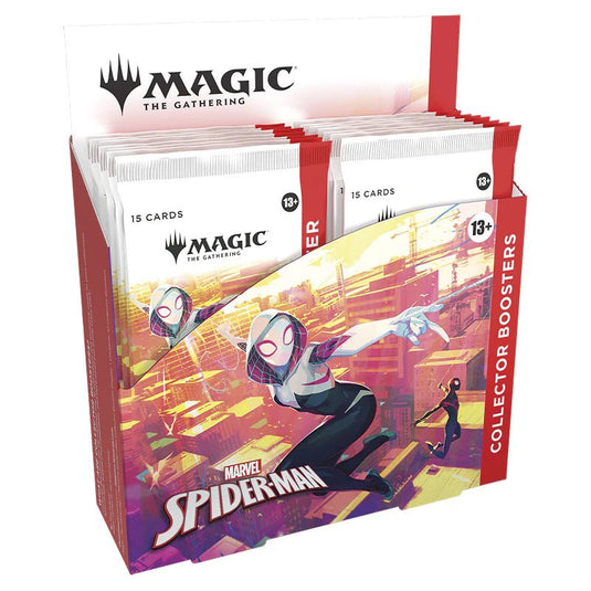 Magic The Gathering Marvel's Spider - Man Collector Booster Box - Cartoncito Cards