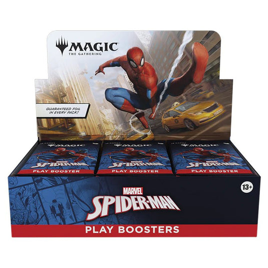Magic The Gathering Marvel's Spider - Man Play Booster Box - Cartoncito Cards