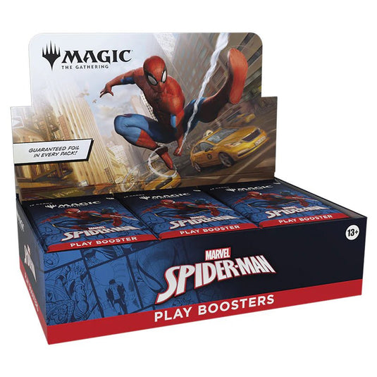 Magic The Gathering Marvel's Spider - Man Play Booster Box - Cartoncito Cards