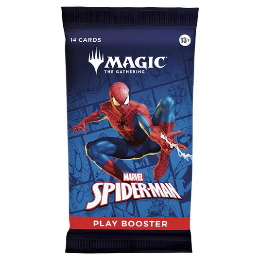 Magic The Gathering Marvel's Spider - Man Play Booster Pack - Cartoncito Cards
