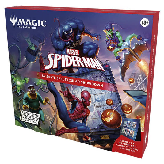 Magic the Gathering Marvel's Spider - Man Scene Box Spidey's Spectacular Showdown - Anticipo - Cartoncito Cards