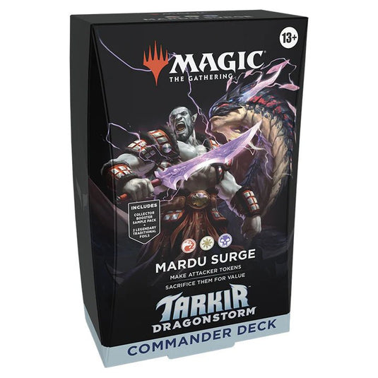 Magic The Gathering Tarkir: Dragonstorm Commander Deck Mardu Surge - Cartoncito Cards