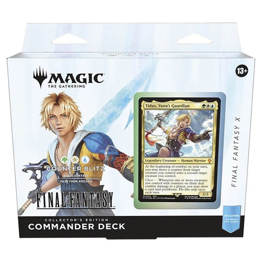 Magic The Gathering Universes Beyond Final Fantasy Collector's Edition Counter Blitz Commander Deck - Cartoncito Cards