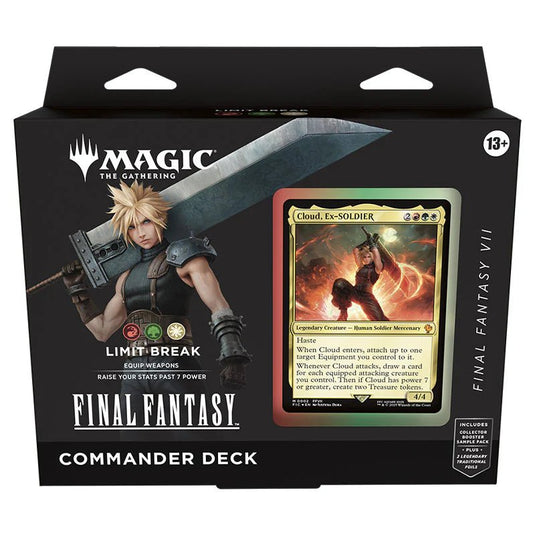 Magic The Gathering Universes Beyond Final Fantasy Limit Break Commander Deck - Cartoncito Cards